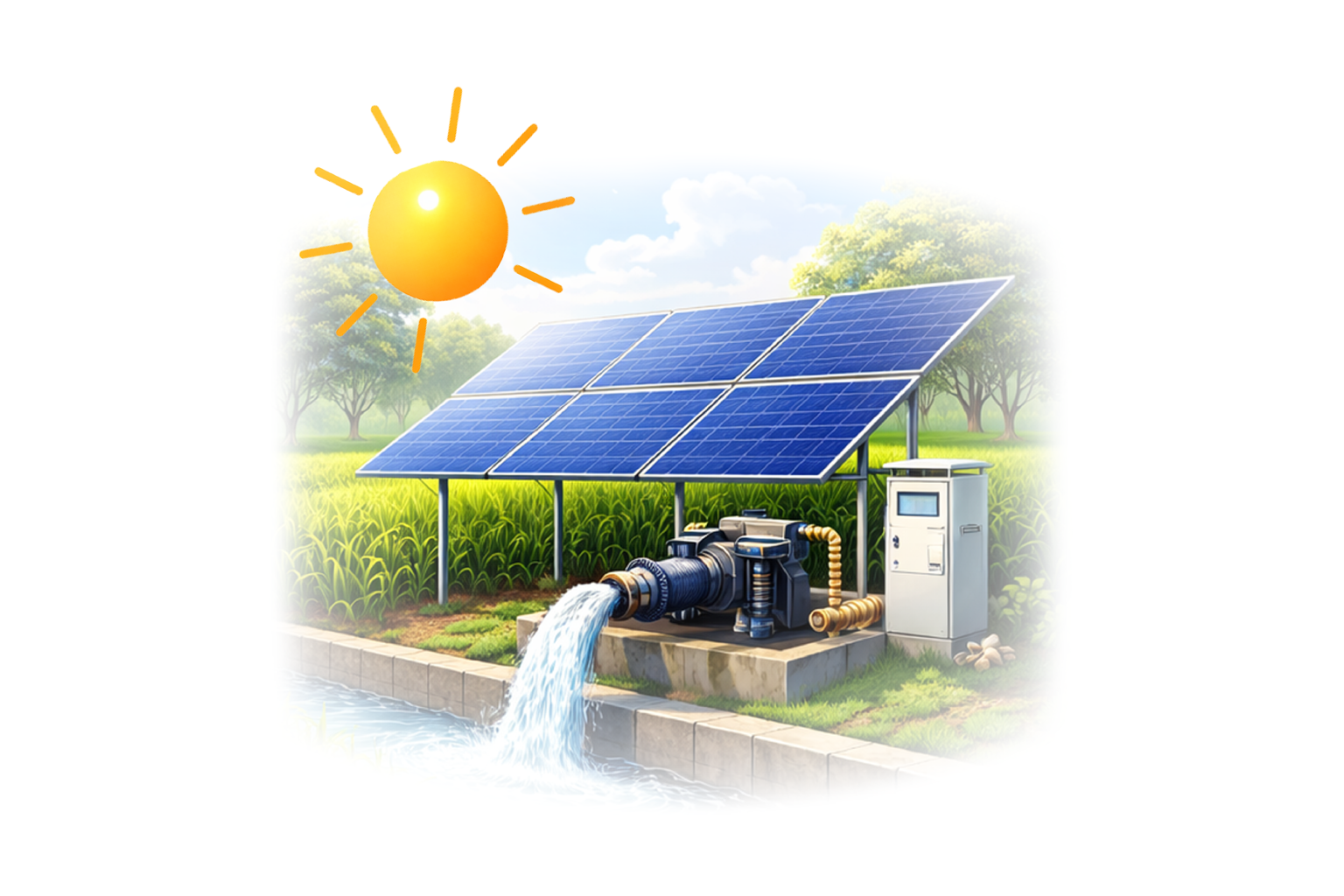 Solar Tube Well
